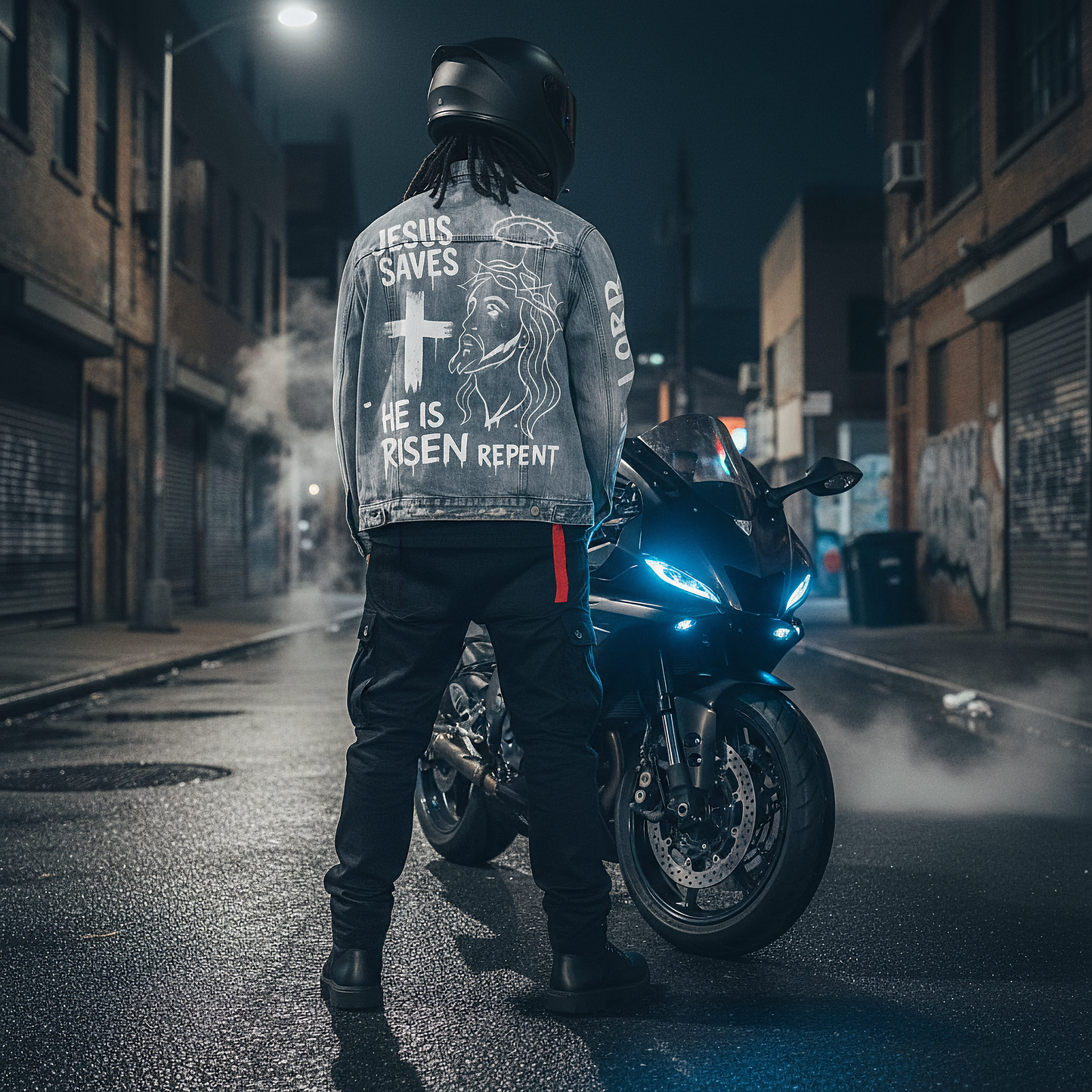 The Lord is Near Jean Jacket