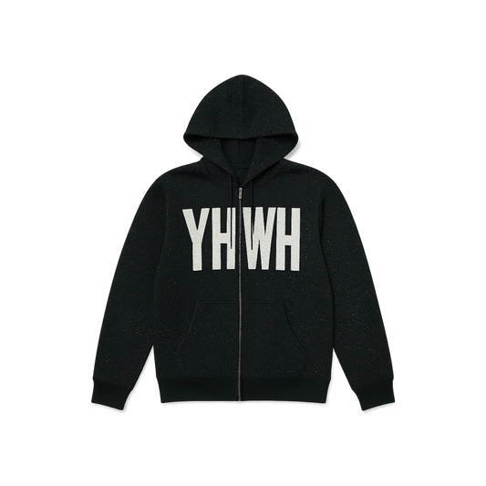 YHWH Rhinestone Hoodie