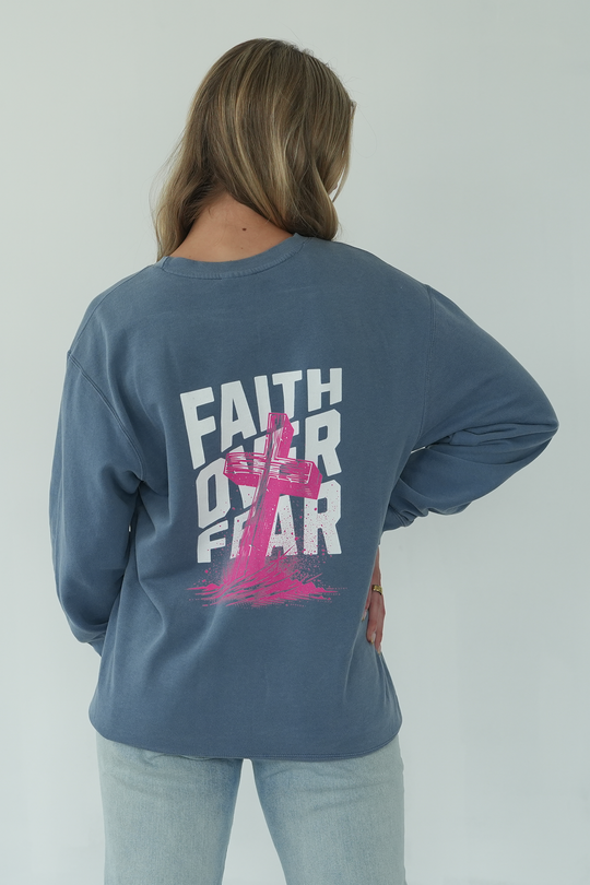 FAITH OVER FEAR - CREWNECK