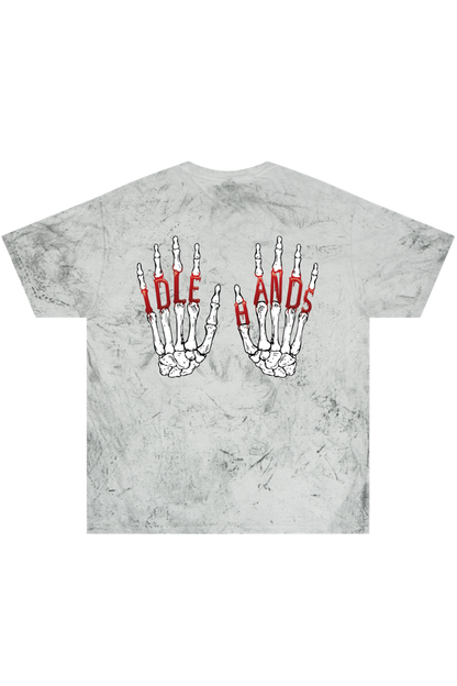 Idle Hands Acid Wash Tee