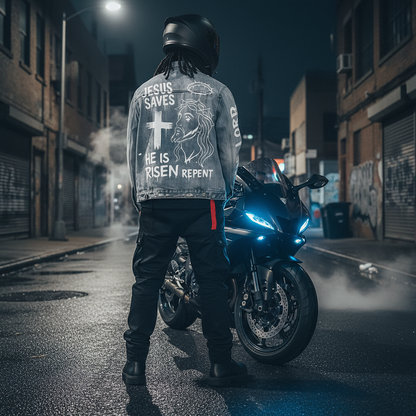 The Lord is Near Jean Jacket